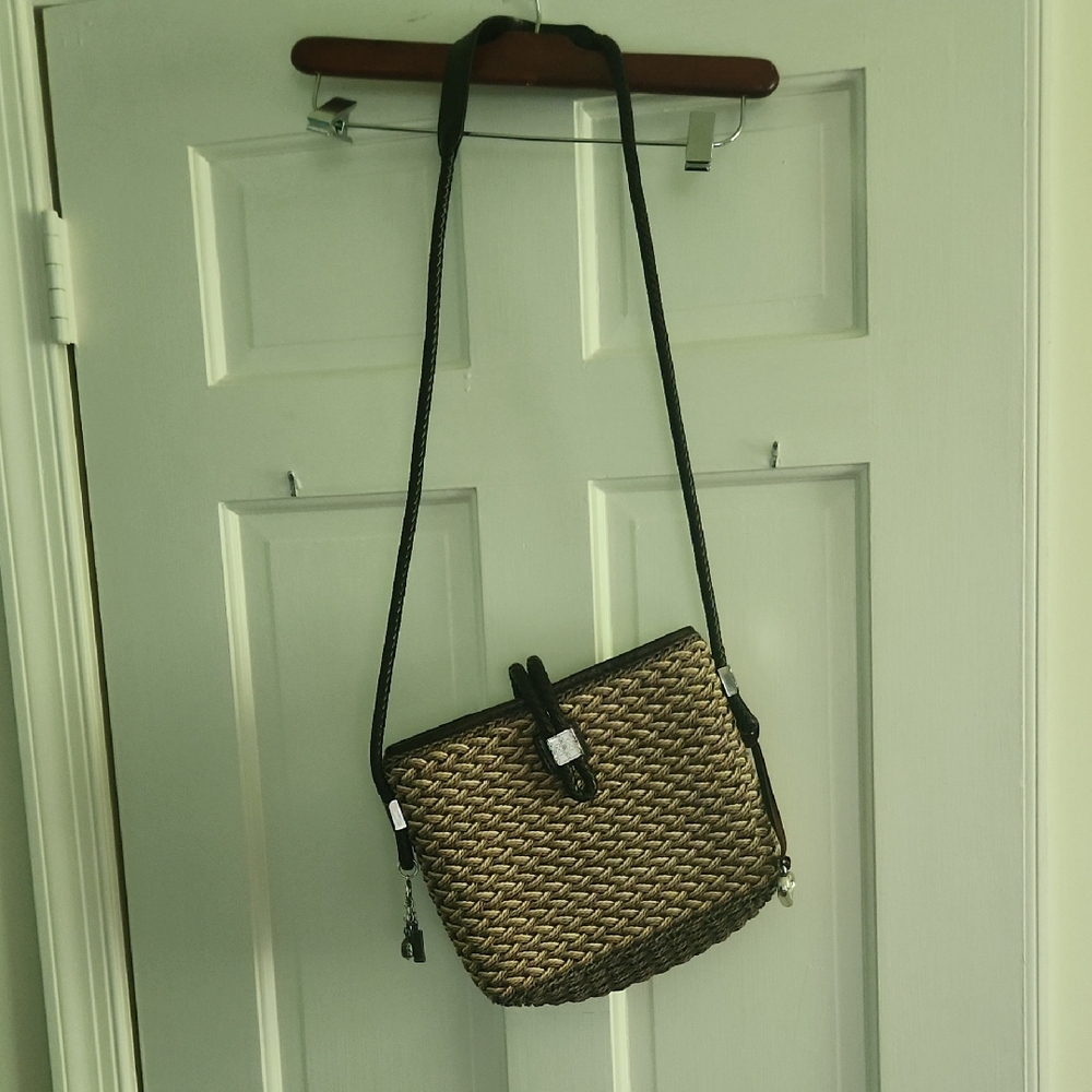 Brighton 3-tone Woven Shoulder Bag.